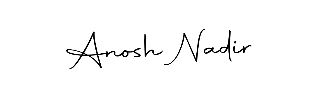 Also You can easily find your signature by using the search form. We will create Anosh Nadir name handwritten signature images for you free of cost using Autography-DOLnW sign style. Anosh Nadir signature style 10 images and pictures png